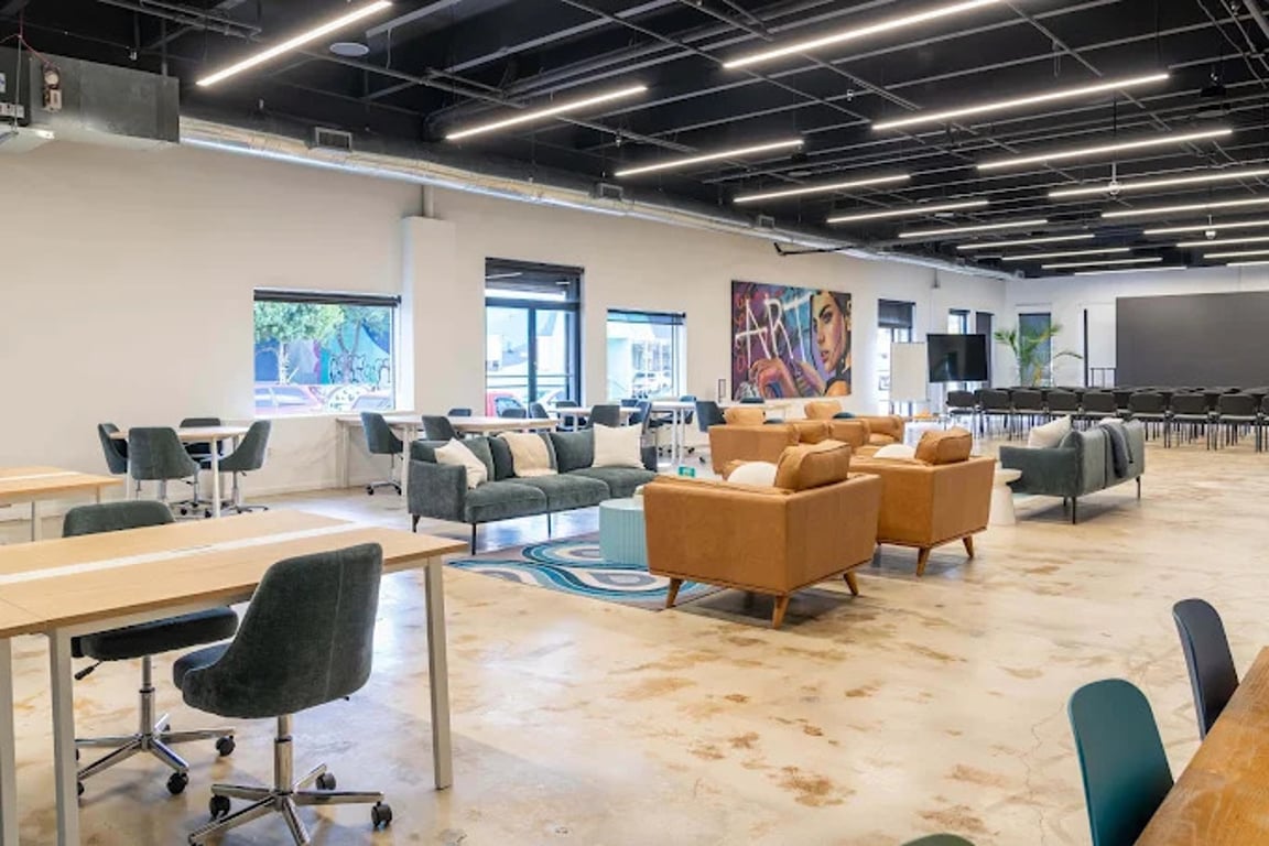 An interior shot of The LAB Miami