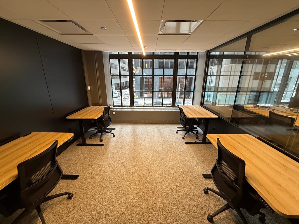An interior shot of Office 323