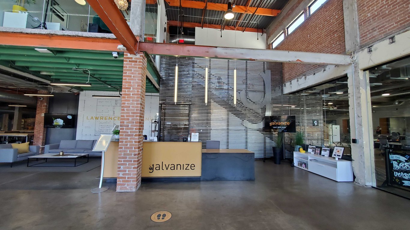 An interior shot of Galvanize - Phoenix