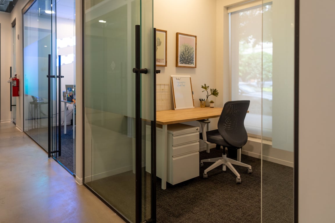 An interior shot of Office Day Pass