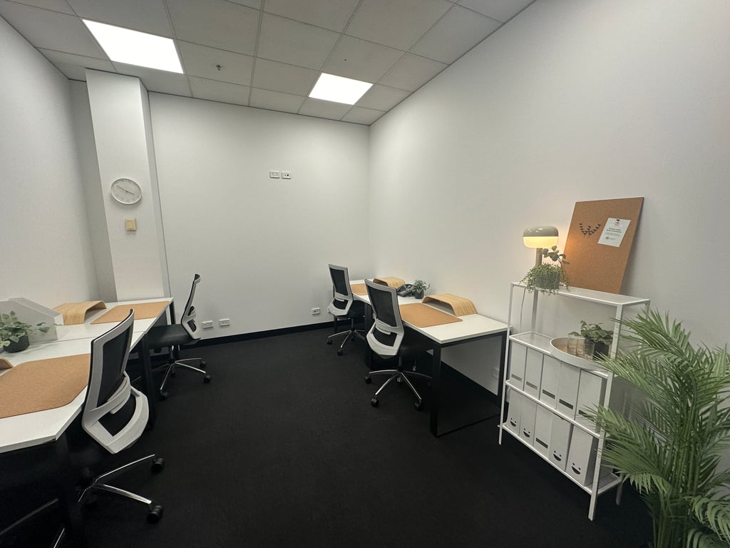 An interior shot of Suite 24