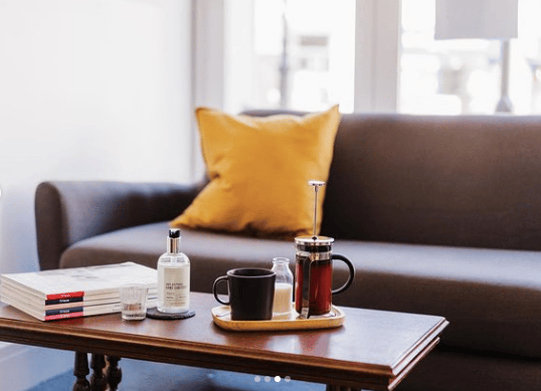 An interior shot of Well & Good