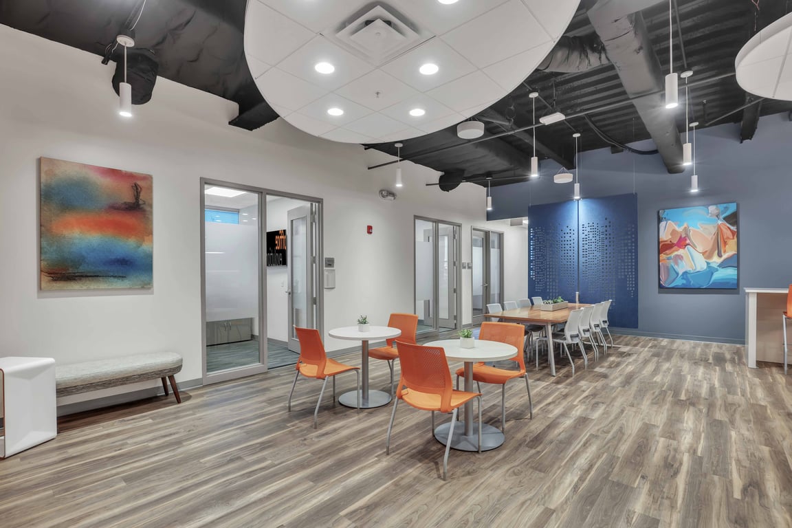 An interior shot of Office Evolution - Jacksonville - Brooklyn