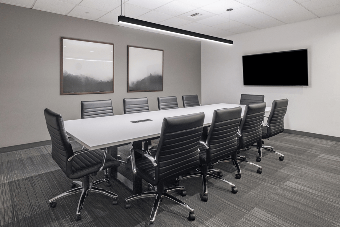 An interior shot of 10 Person Meeting Room - Cascade