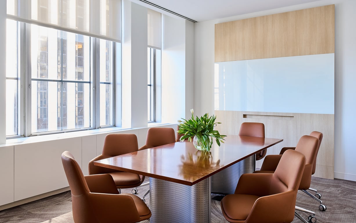 An interior shot of Central Park Boardroom