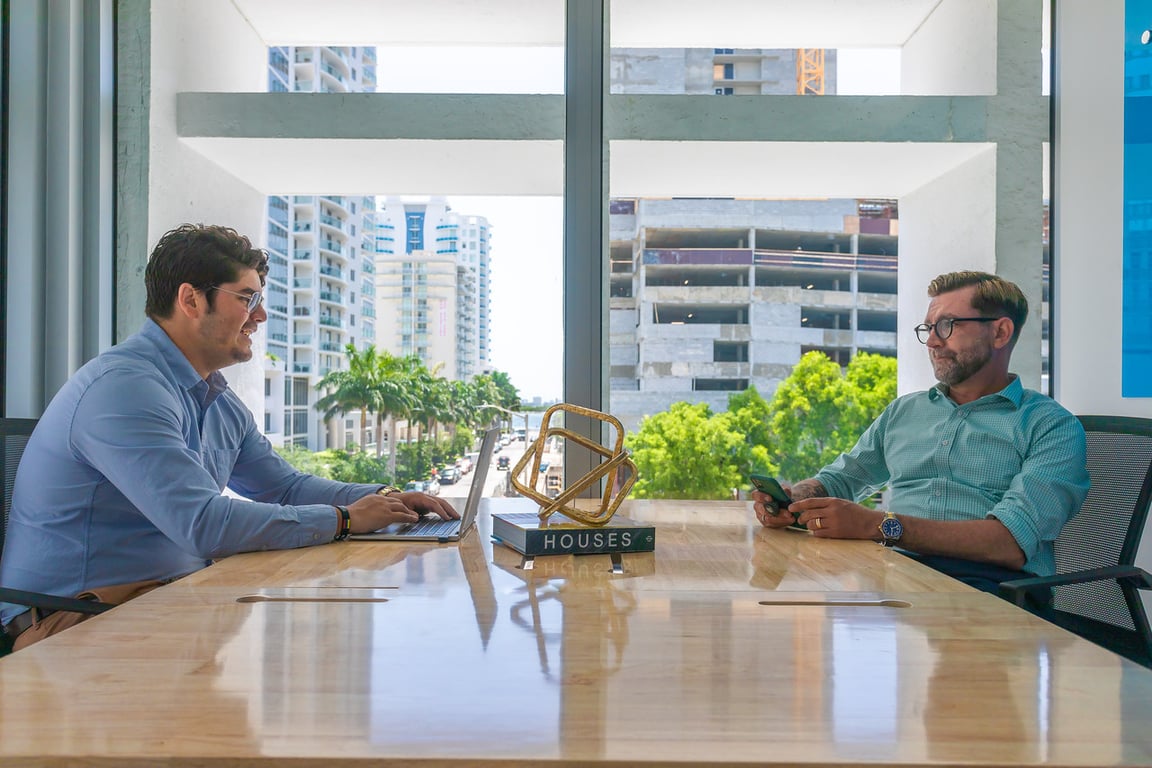 An interior shot of Private Day Office