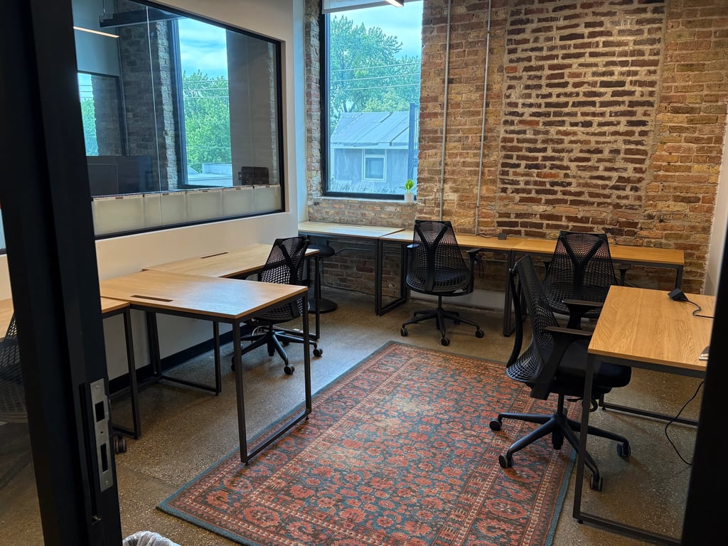 An interior shot of Office 68