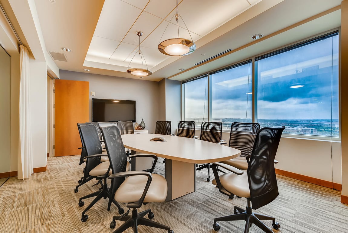 An interior shot of Conference Room 1