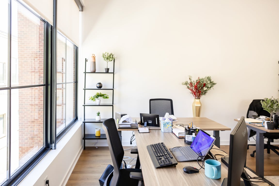 An interior shot of Office #226