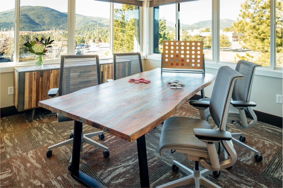 An interior shot of Peak Cowork