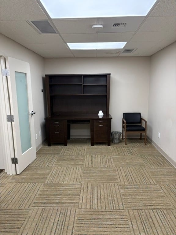 An interior shot of Suite P (Massage Room)