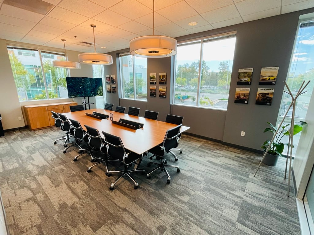 An interior shot of Retreat Meeting Room