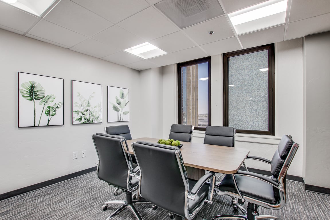 An interior shot of Small Conference Room