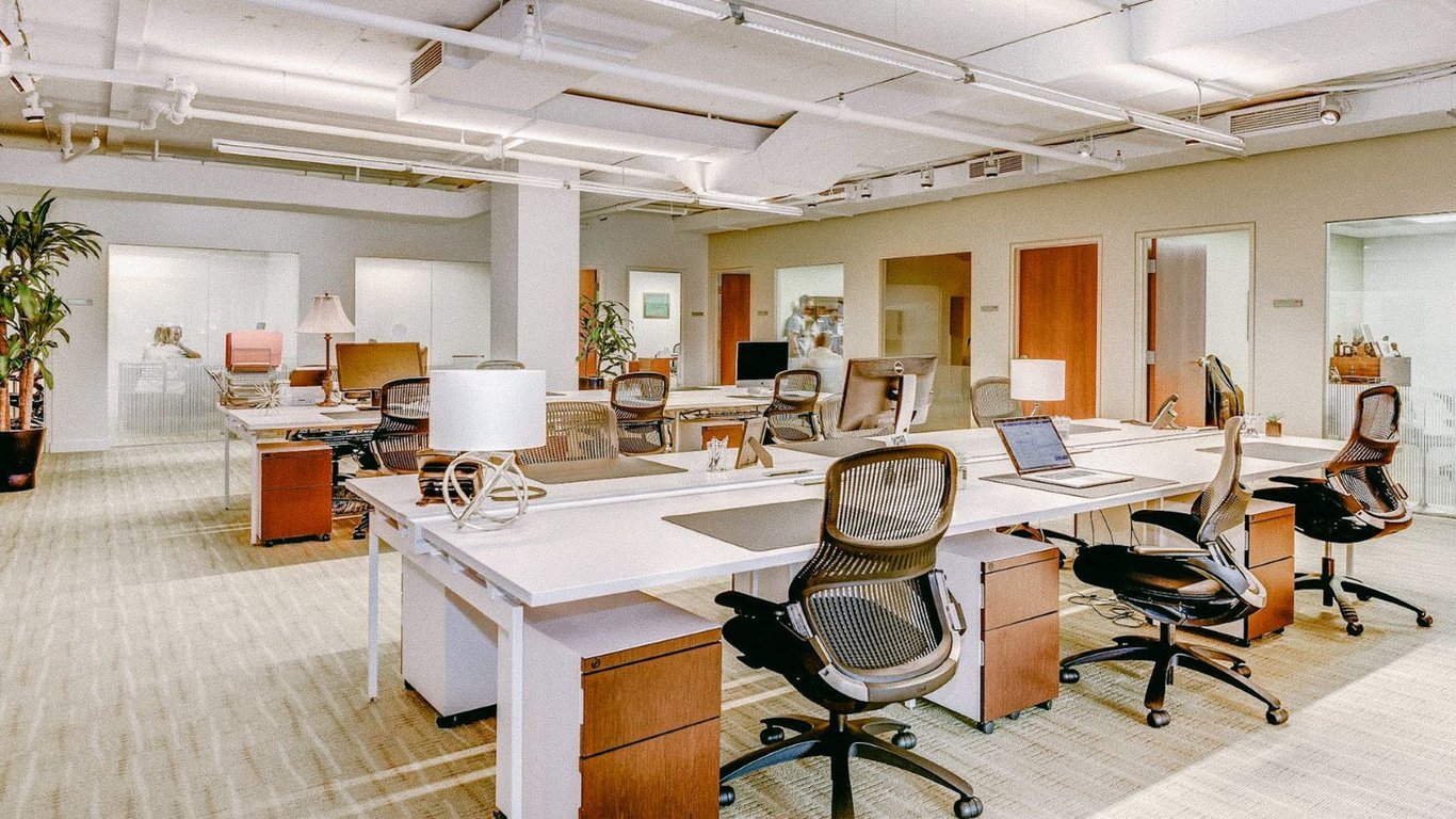 An interior shot of Carr Workplaces - Georgetown