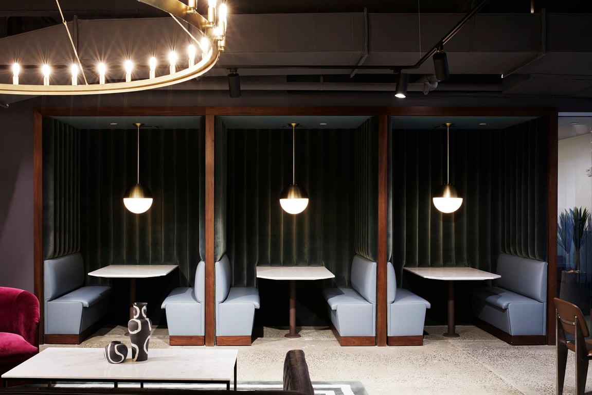 An interior shot of Bond Collective - 55 Broadway