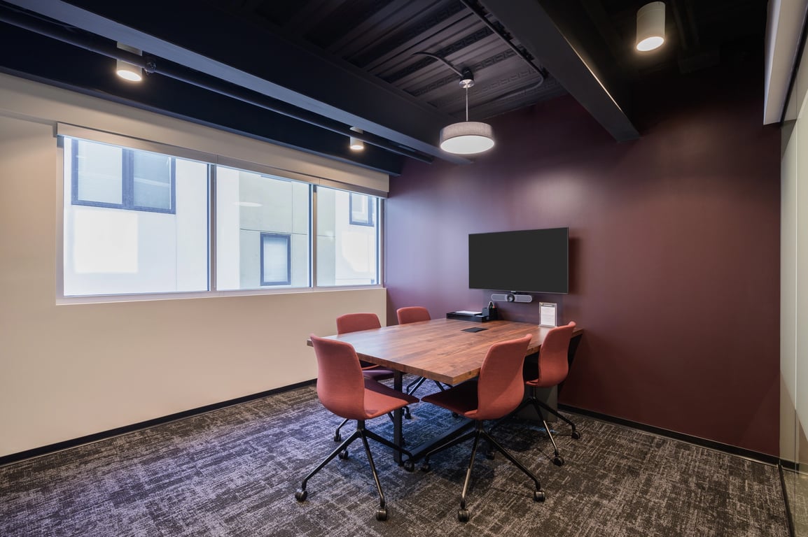 An interior shot of Conference 1-B