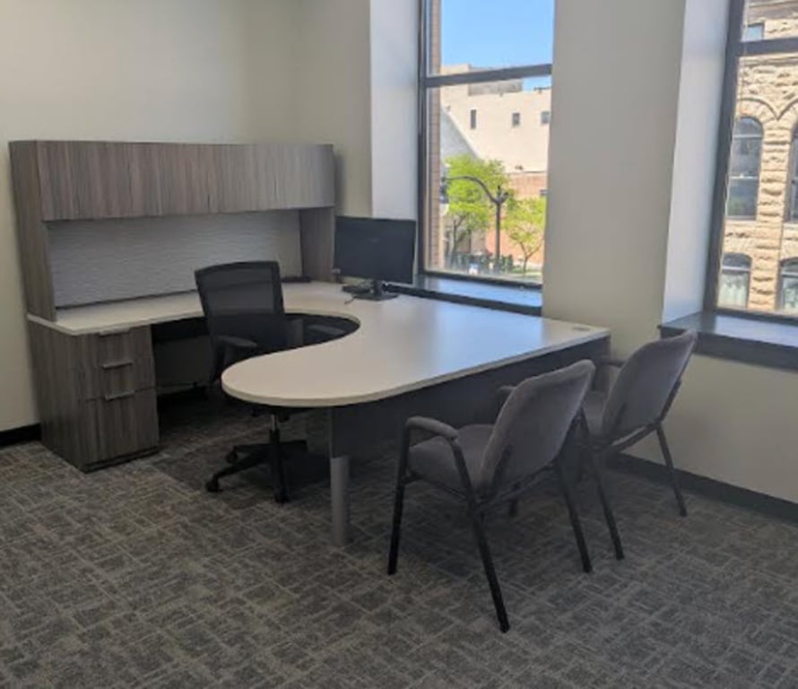 An interior shot of Kendall Office