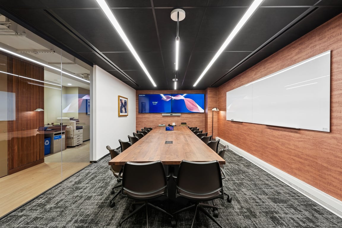 An interior shot of Conf 4-A