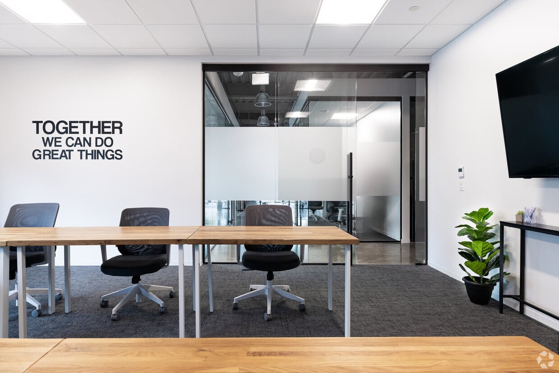 An interior shot of Egret Training Room