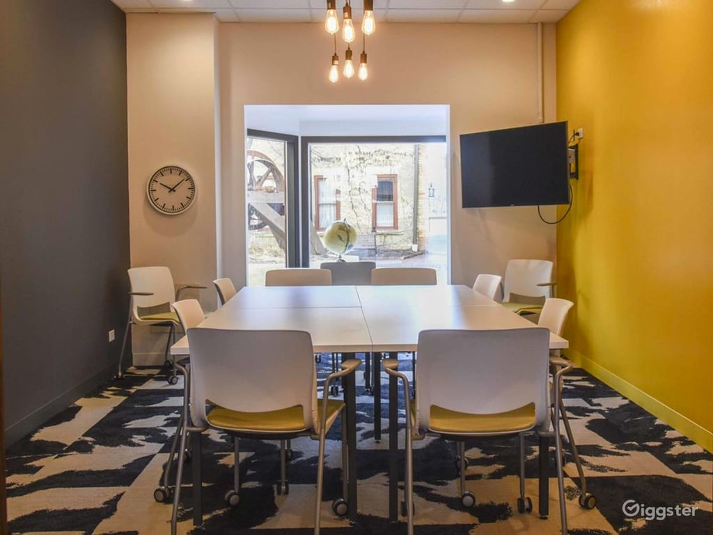 An interior shot of Conference Meeting Room