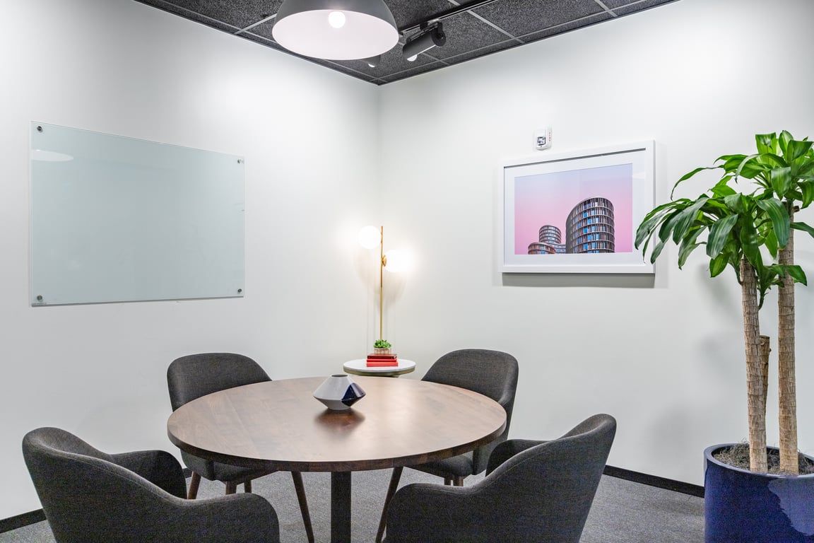 An interior shot of Conf. Room K
