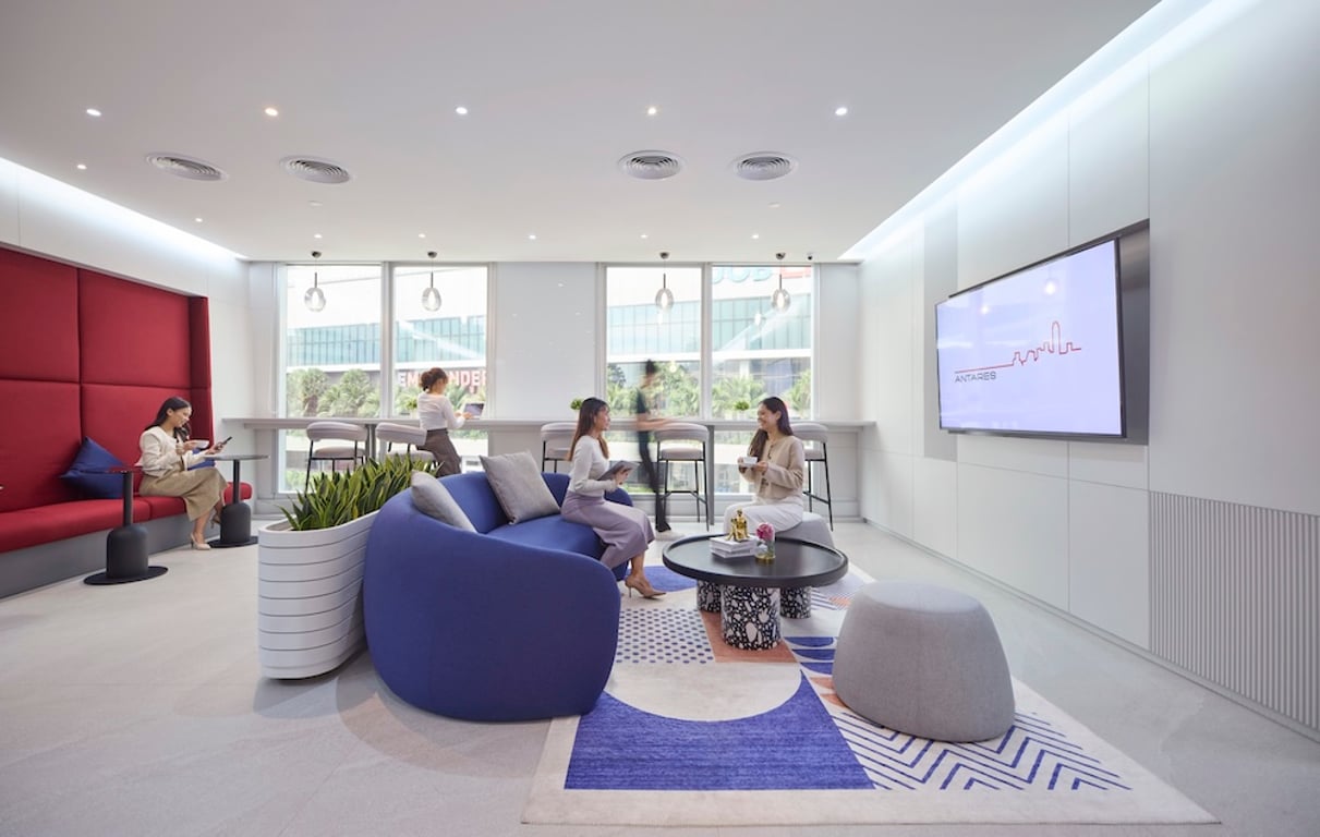 An interior shot of Antares Serviced Offices