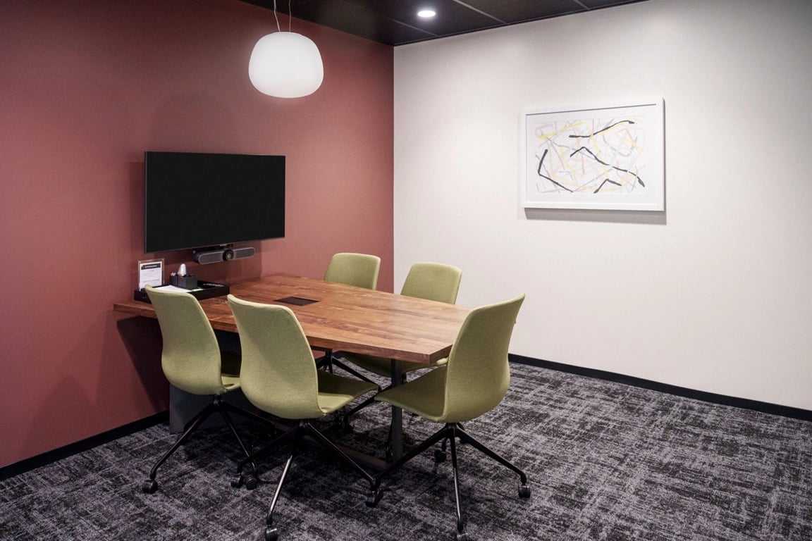 An interior shot of Conference D