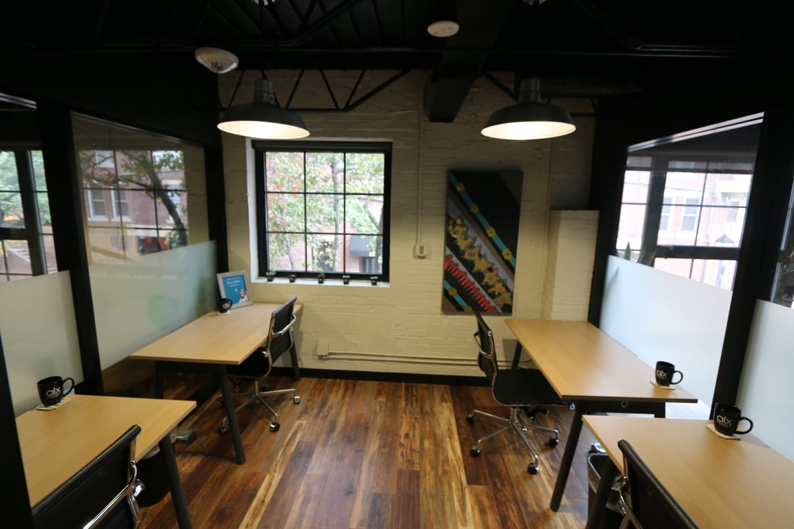 An interior shot of Office 207