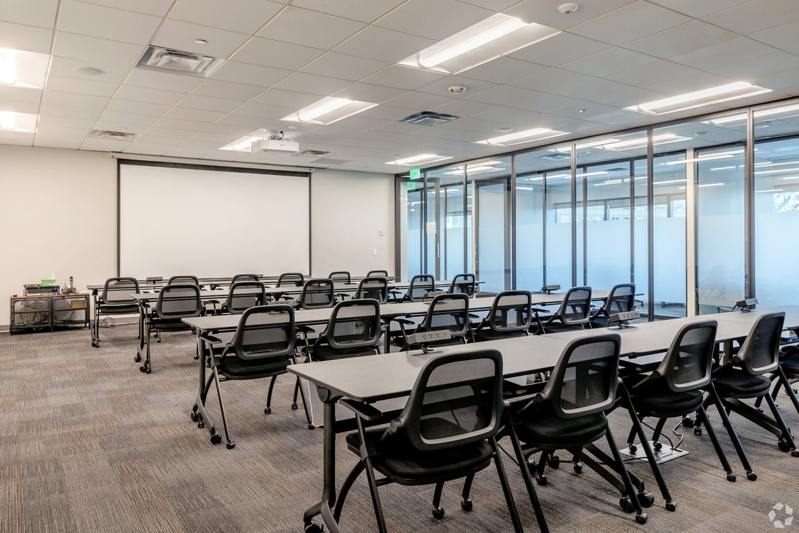 An interior shot of Pikes Peak Training Room