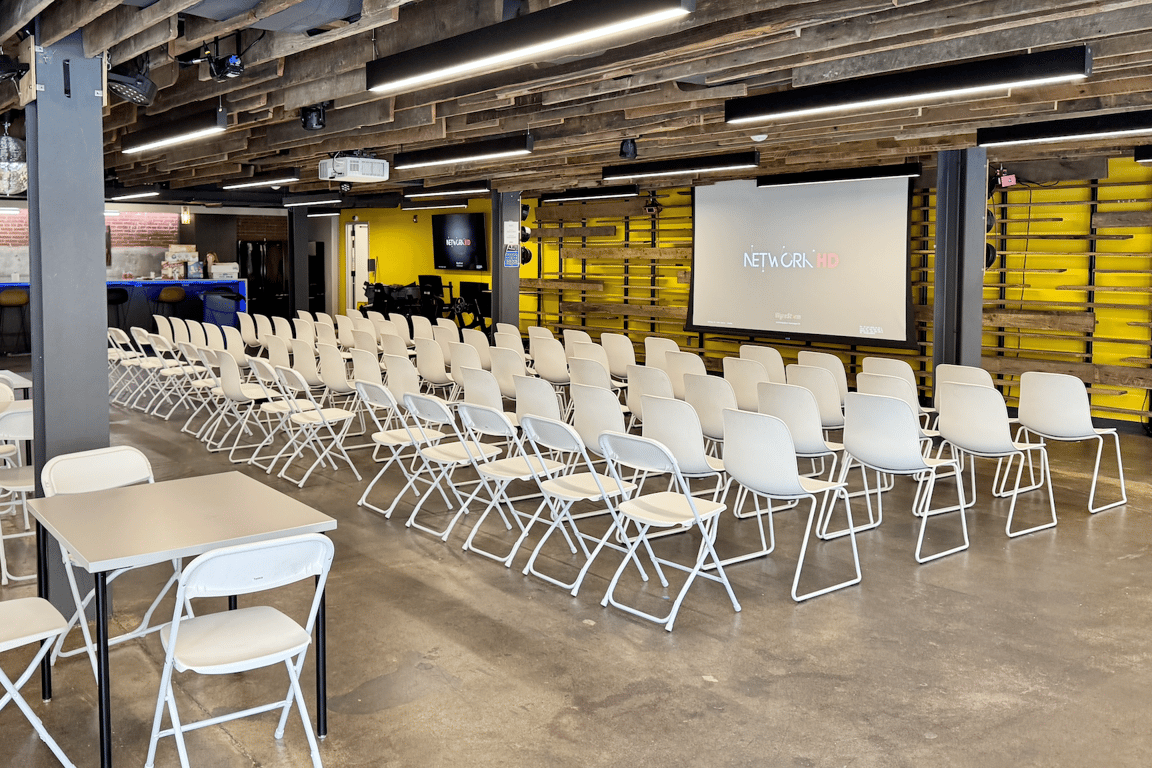 An interior shot of Full Utilization - Event Space + 3 Meeting Rooms