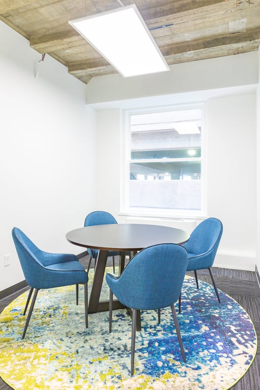 An interior shot of Huddle Room 3