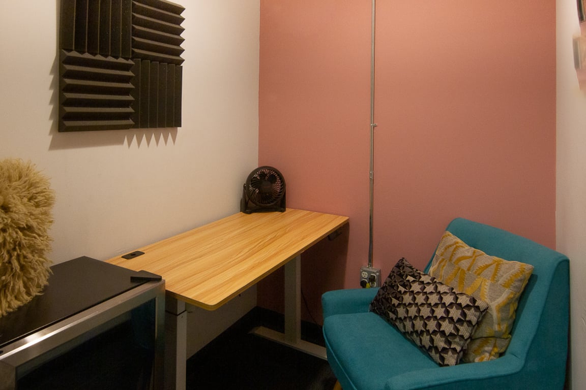 An interior shot of Sweet Pea