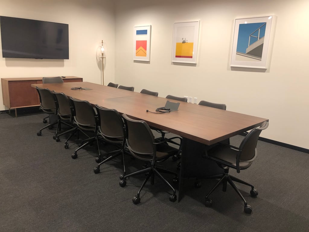 An interior shot of Conference E