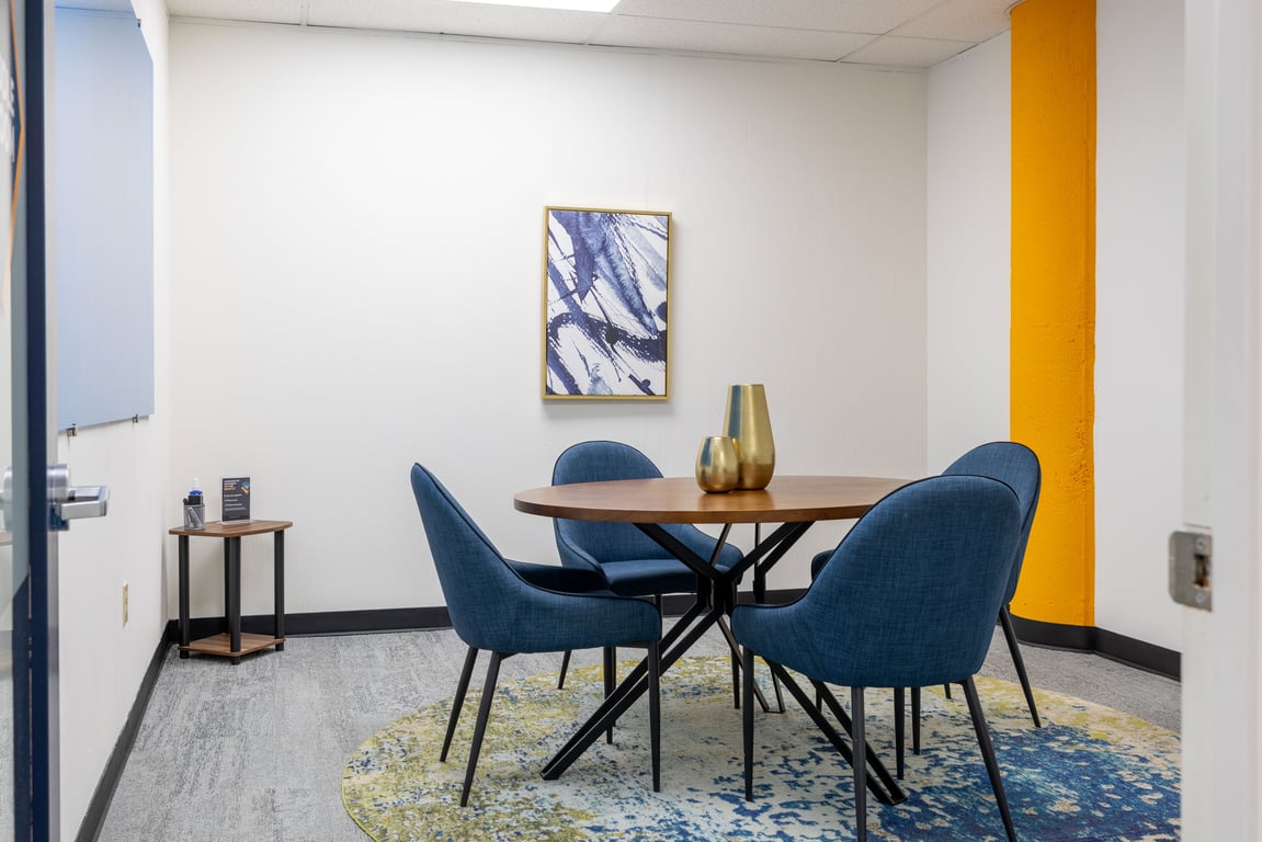 An interior shot of Huddle Room