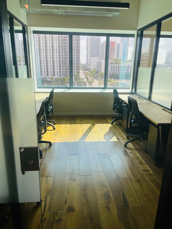 An interior shot of Private office for 4