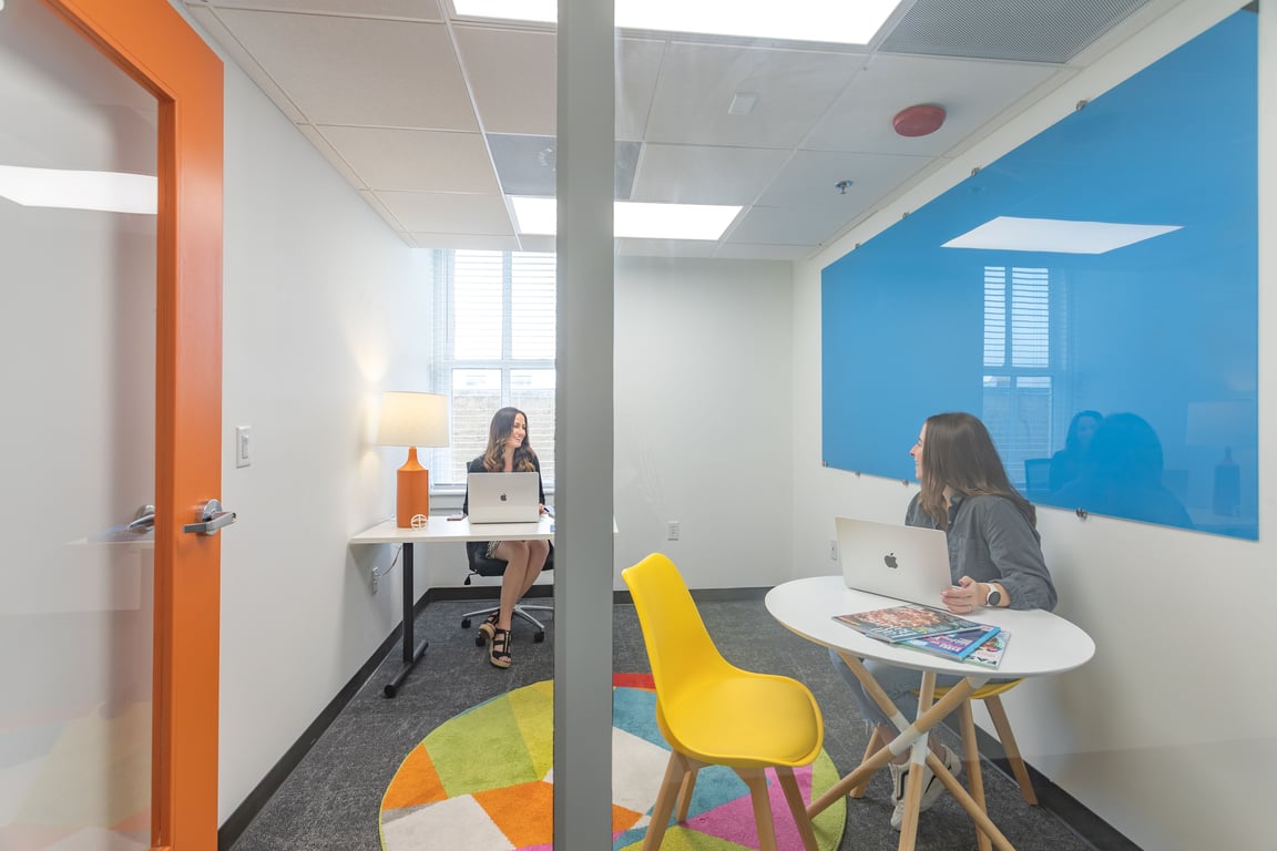 An interior shot of Private Day Office