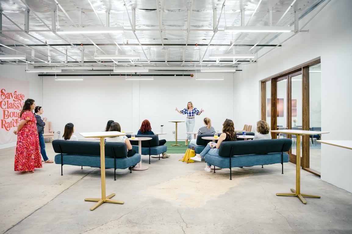An interior shot of Modern Midtown Event & Kitchenette Space