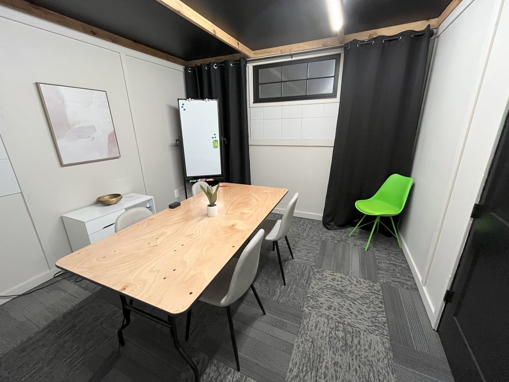 An interior shot of Private Meeting Room