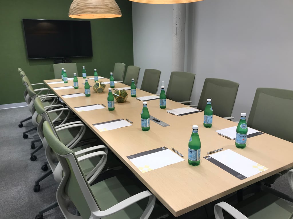 An interior shot of Magnolia Boardroom