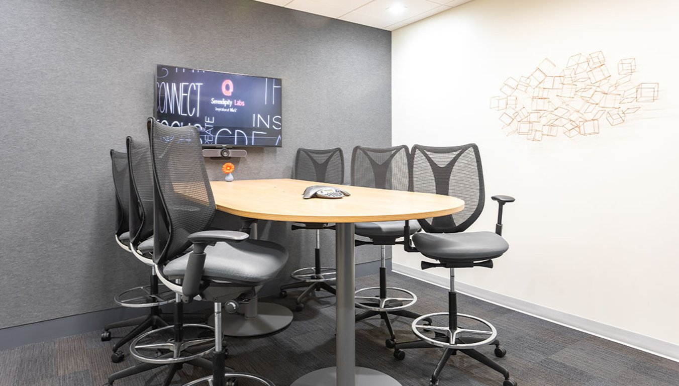 An interior shot of Electra Visual Studio