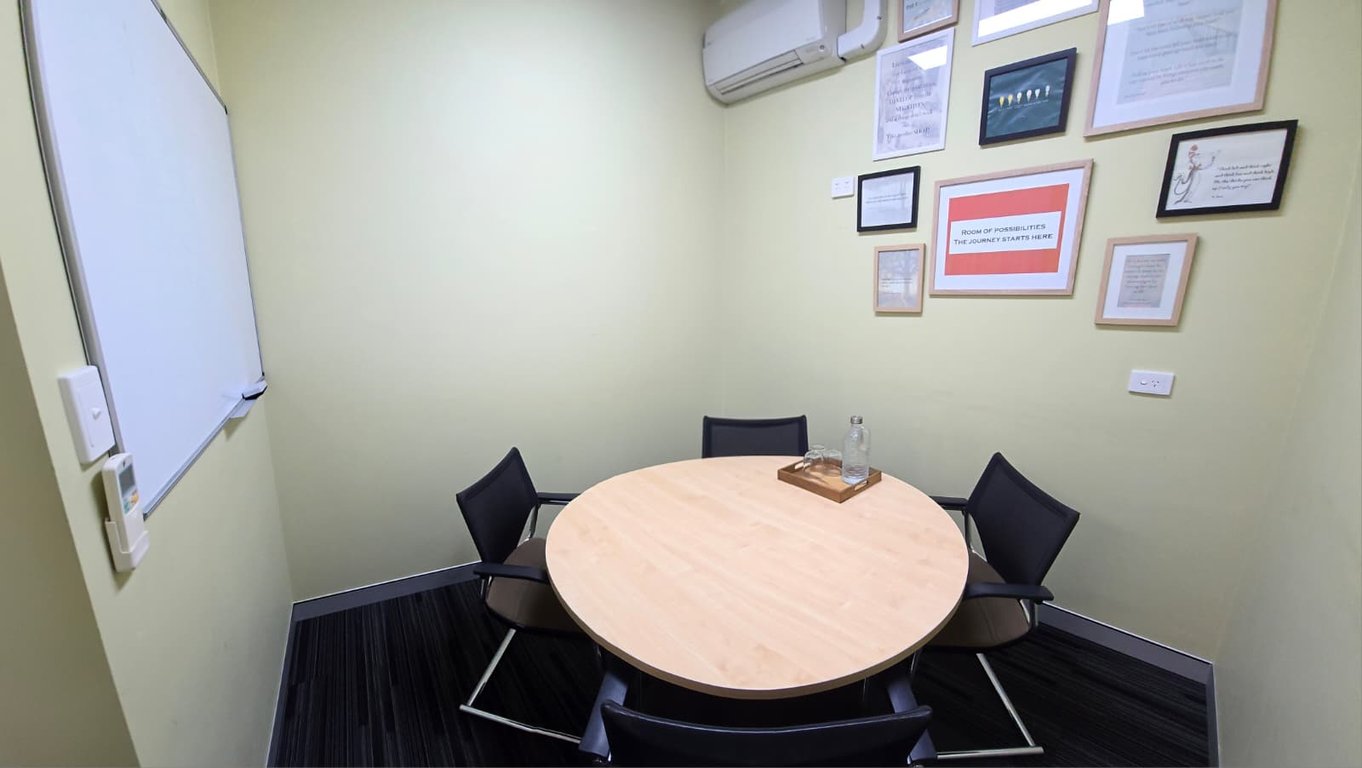 An interior shot of Huddle Space