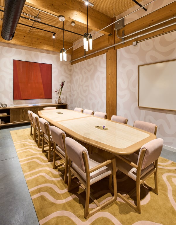An interior shot of Sally Room