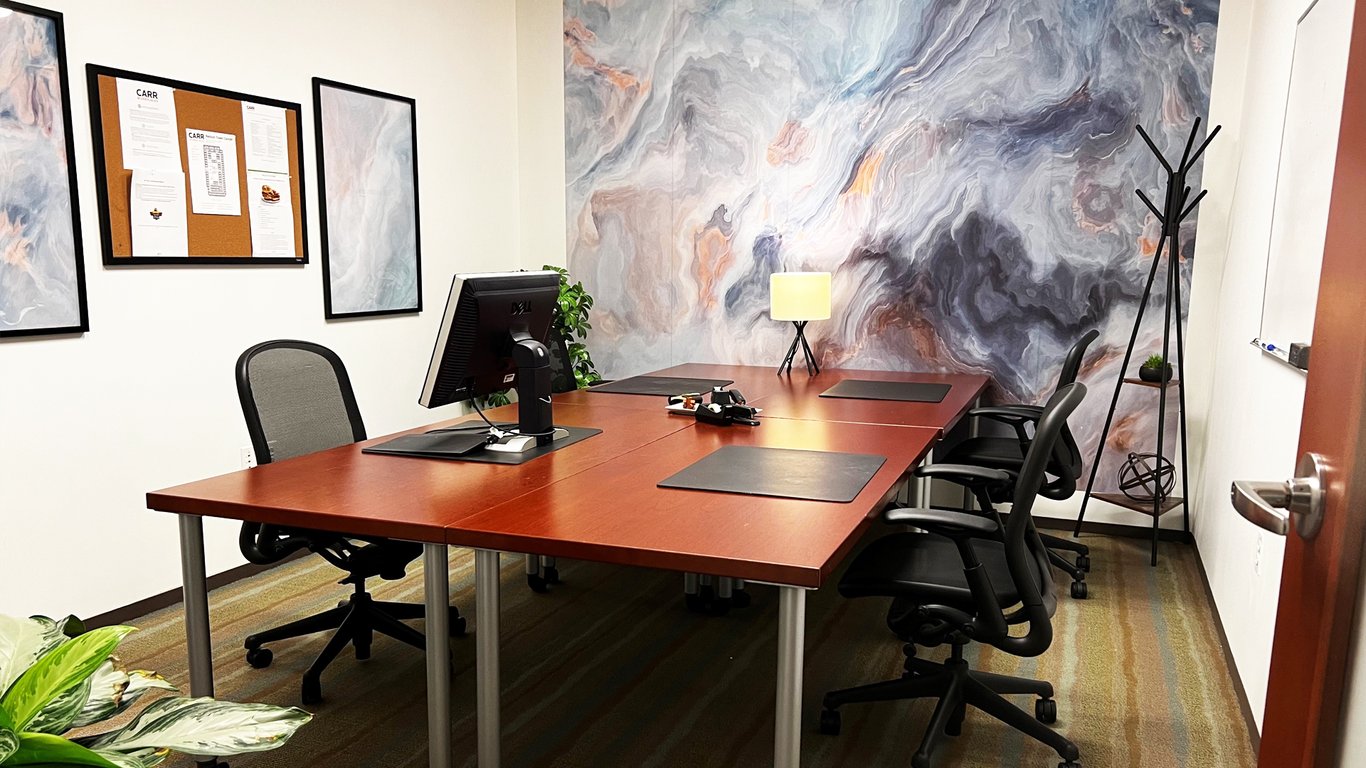 An interior shot of Carr Workplaces - Reston