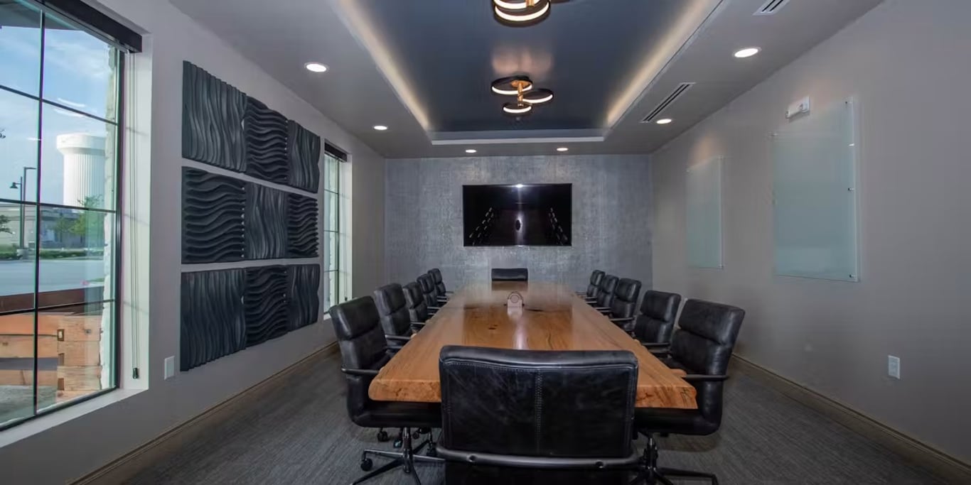 An interior shot of Large Conference Room