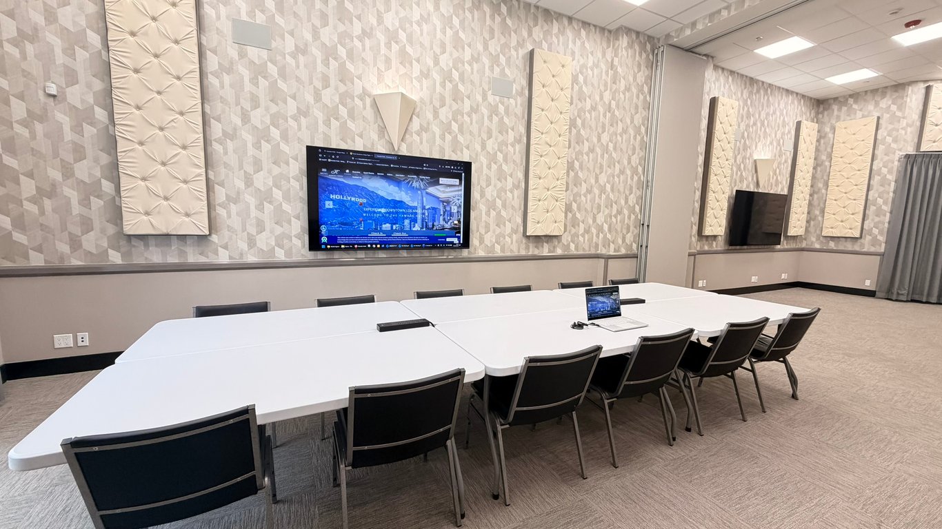 An interior shot of Conference Room A+B