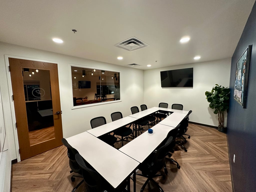 An interior shot of Horizon Boardroom