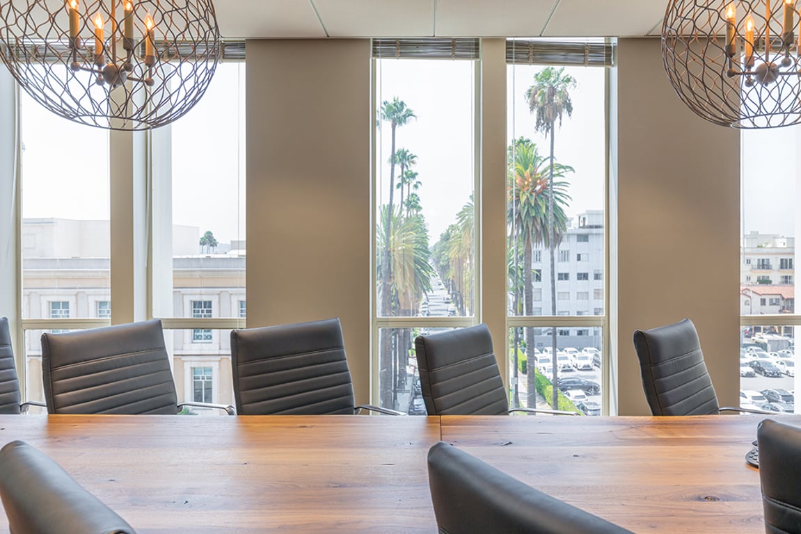 An interior shot of 8 Person Meeting Room