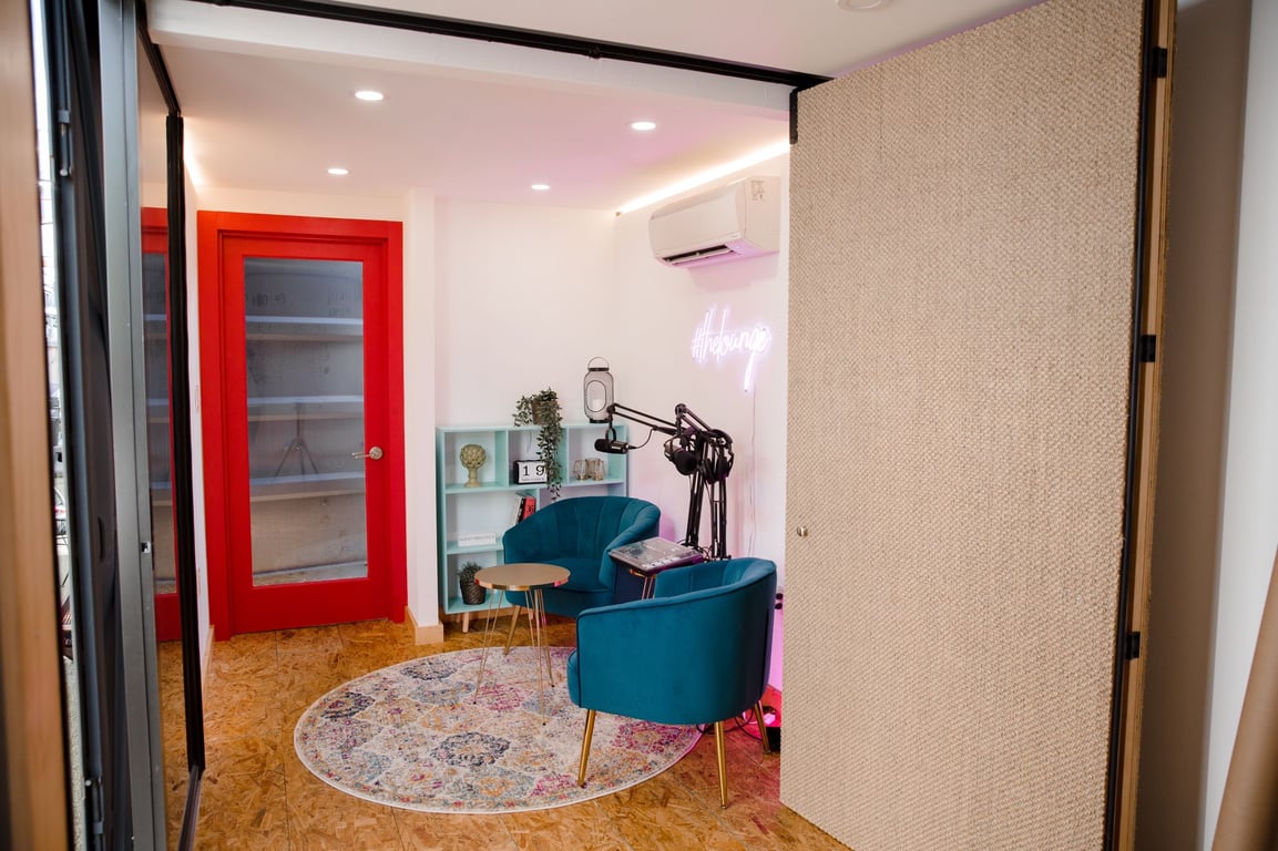 An interior shot of The Lounge