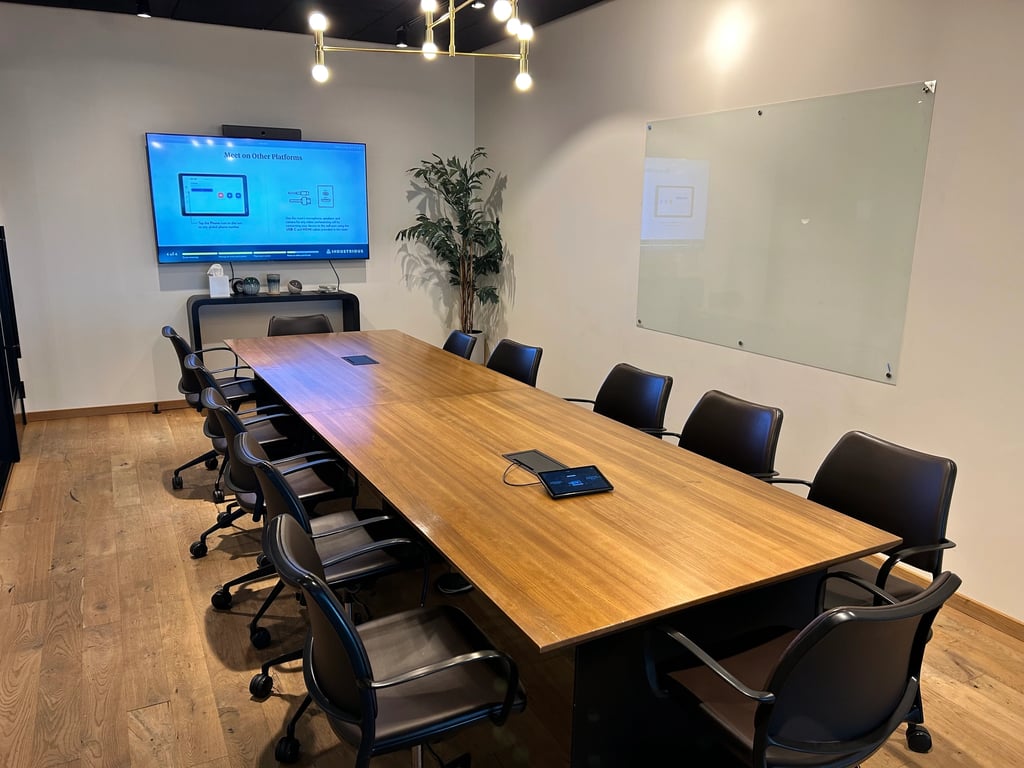 An interior shot of Conference E