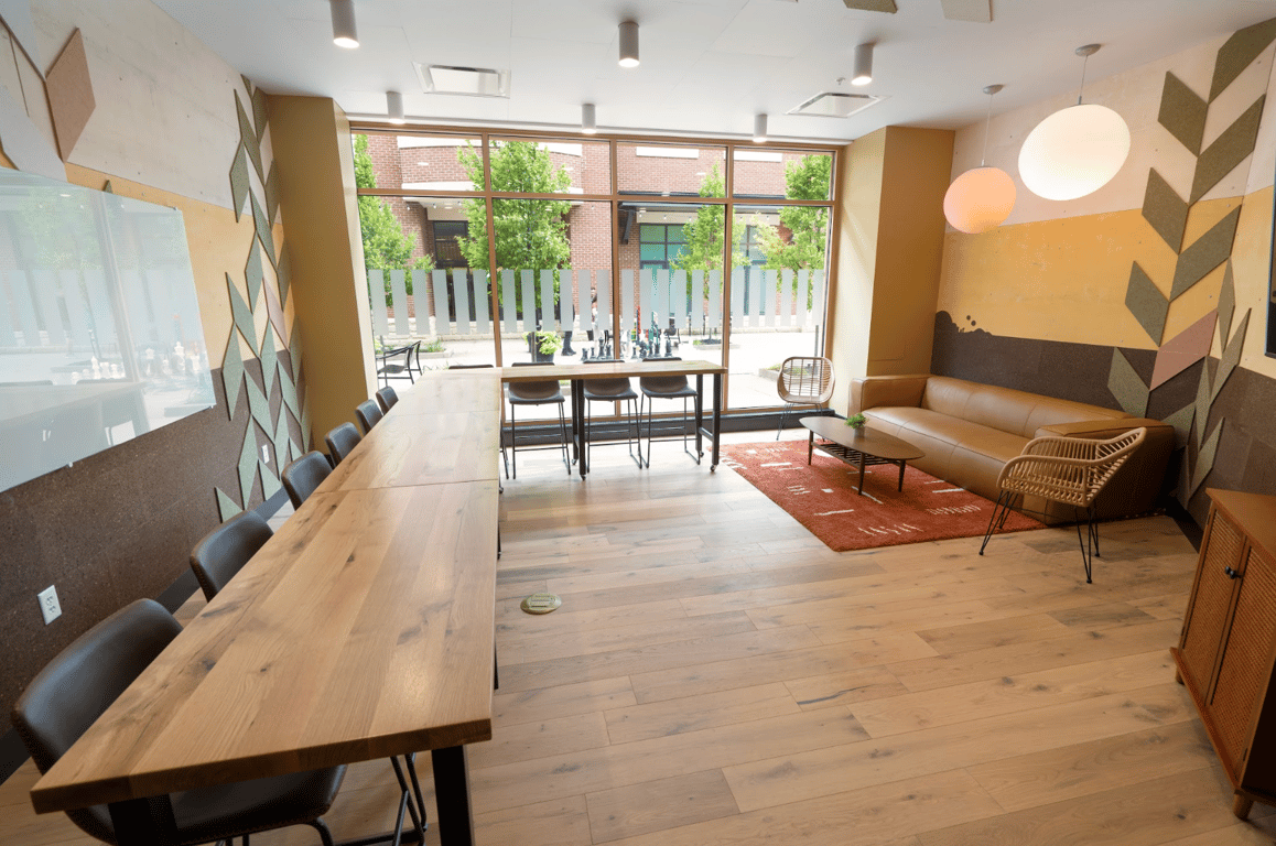 An interior shot of Sand Room